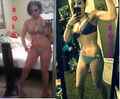 Well, at least she stays in shape...
