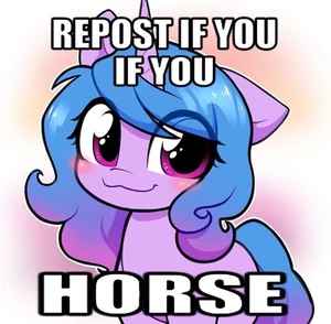 :#reposthorse: